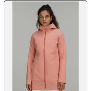 Lululemon Repelshell Rain Jacket Pink Savannah Womens 6